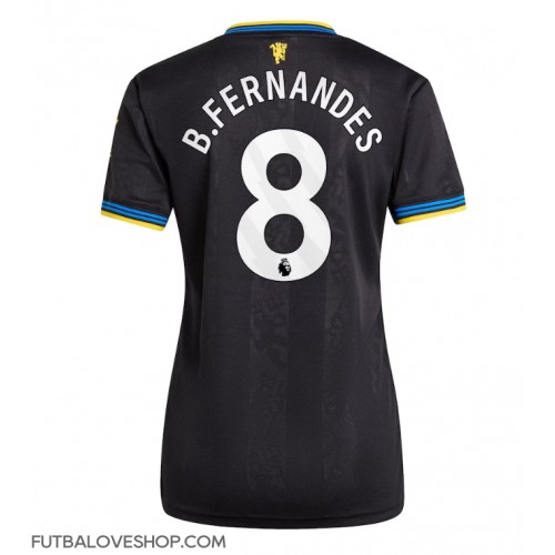 Dres Manchester United Bruno Fernandes #8 Tretina pre Ženy 2025-26 Krátky Rukáv